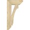 Ekena Millwork Imperial Slat Rough Sawn Bracket, Douglas Fir, 4"W x 14"D x 26"H BKT04X14X26IMP06RDF - alternate 3